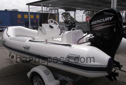 Mercury 460 RIB anmeldelser og tekniske specifikationer